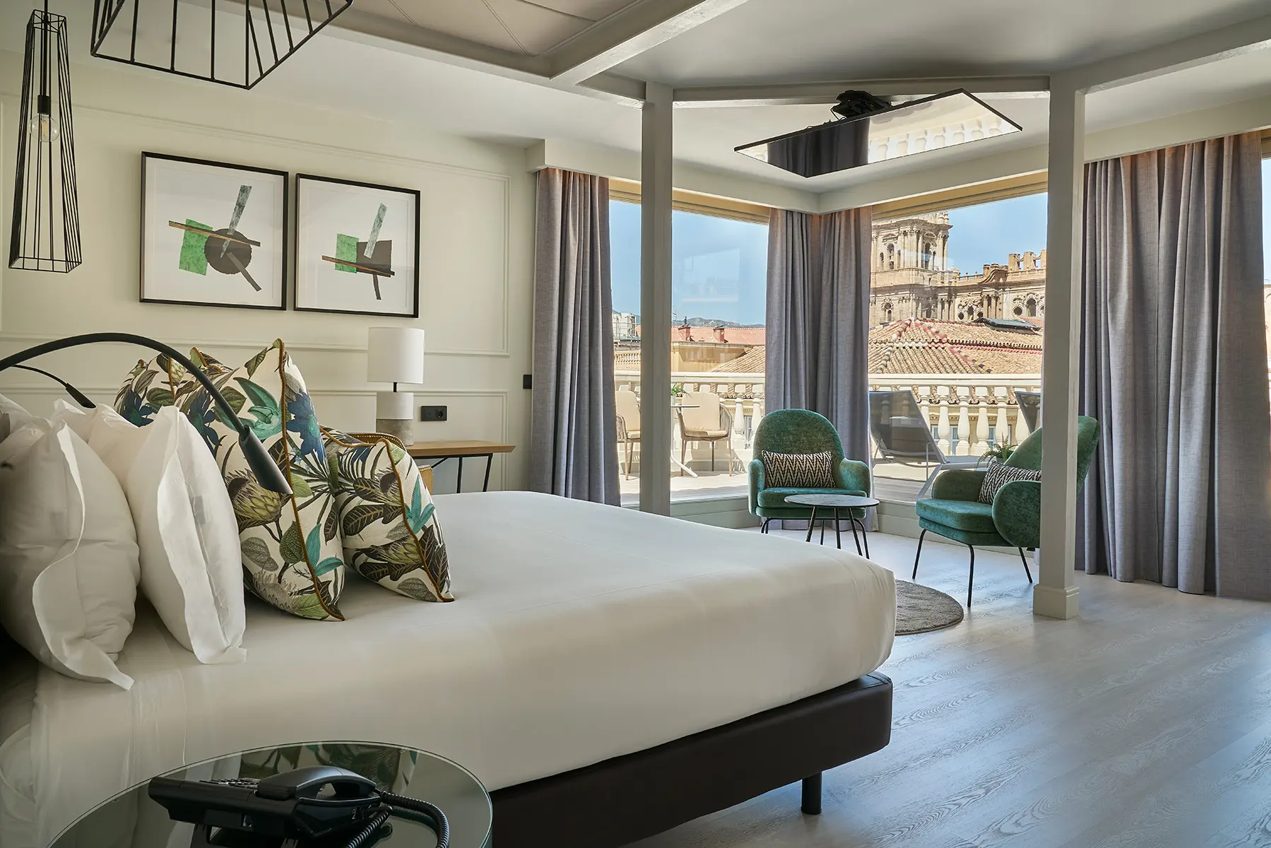 Habitación del Hotel Vincci Larios Diez 4*