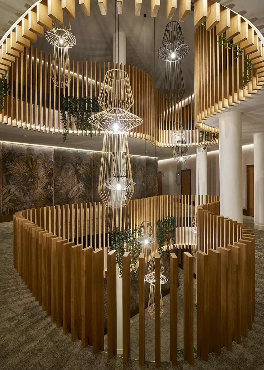 Pasillo del Hotel Vincci Larios Diez 4*