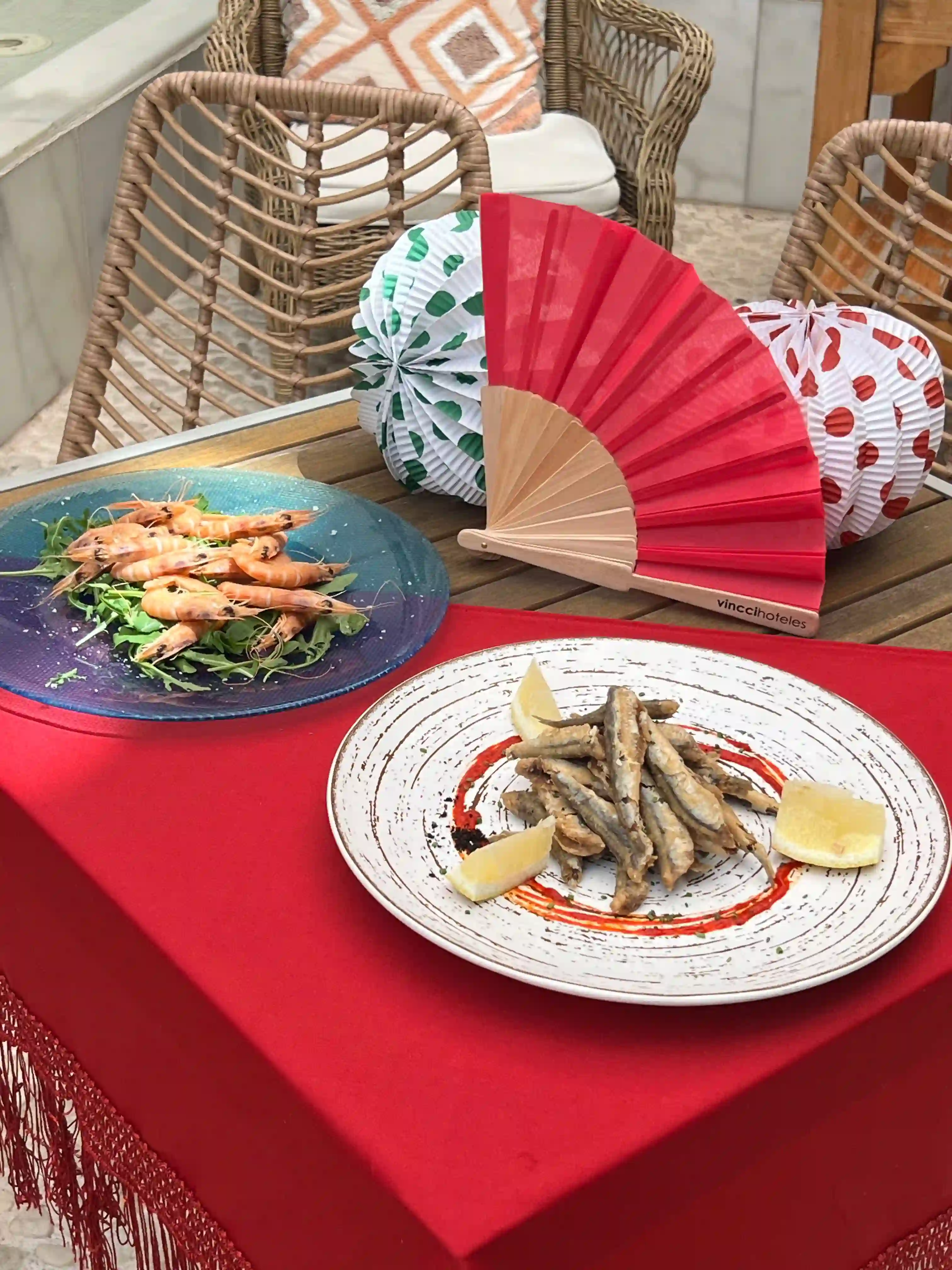 Gastronomía típica de la feria de Málaga