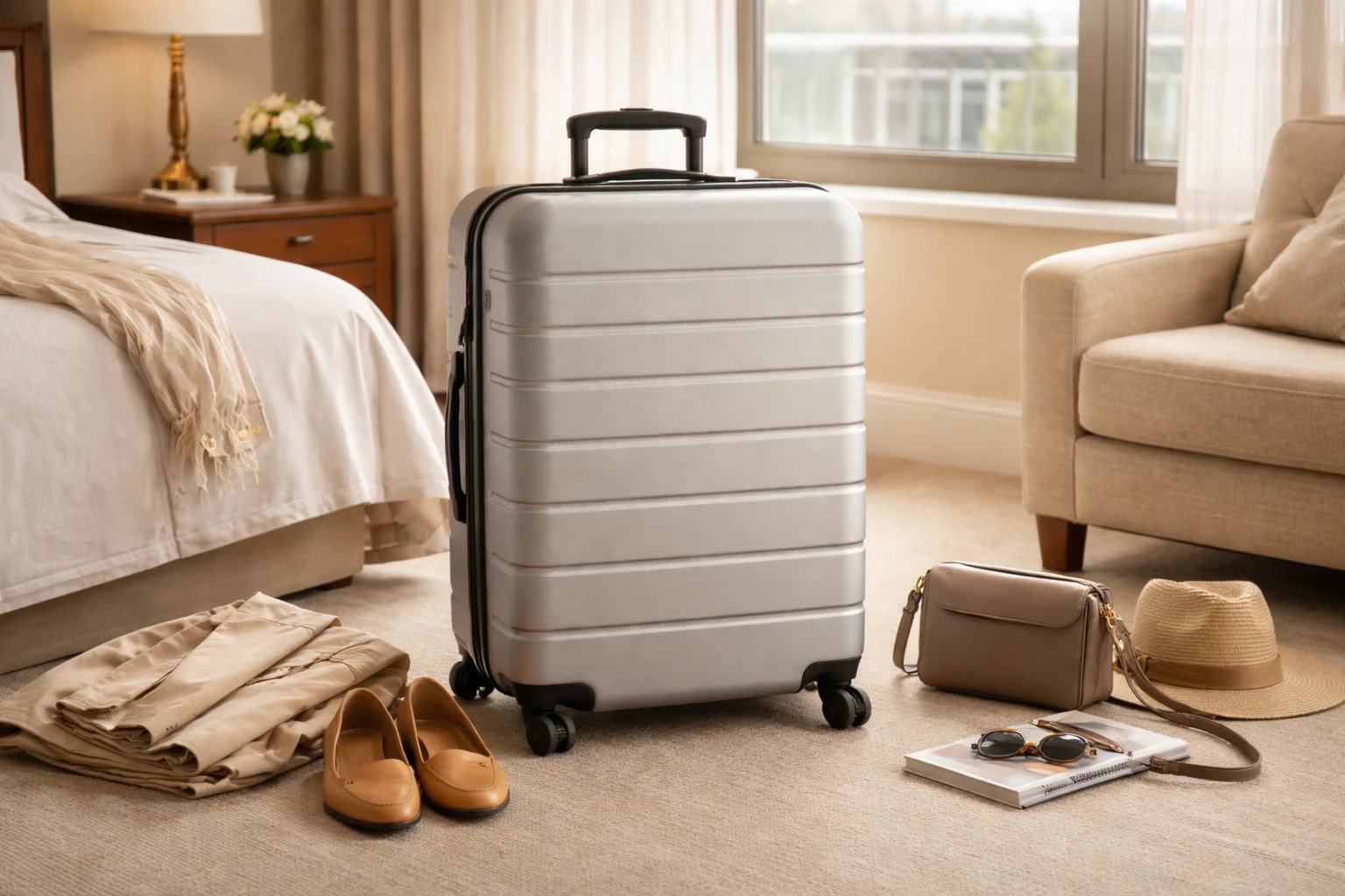 Medium suitcase