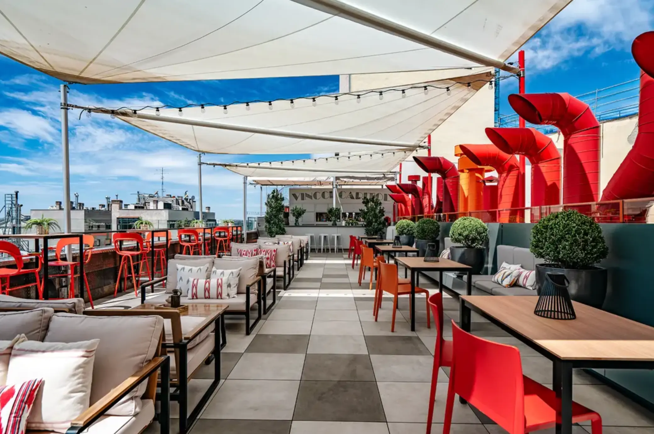 Terraza de Vincci Hotel Capitol 4