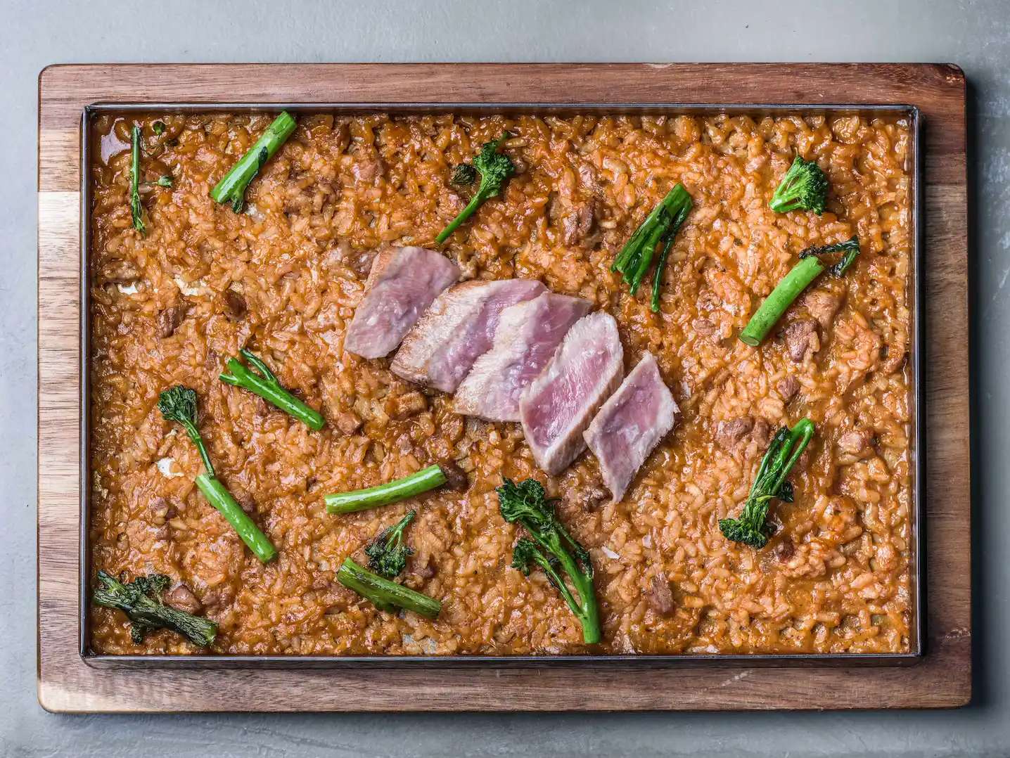 Iberian pork rice