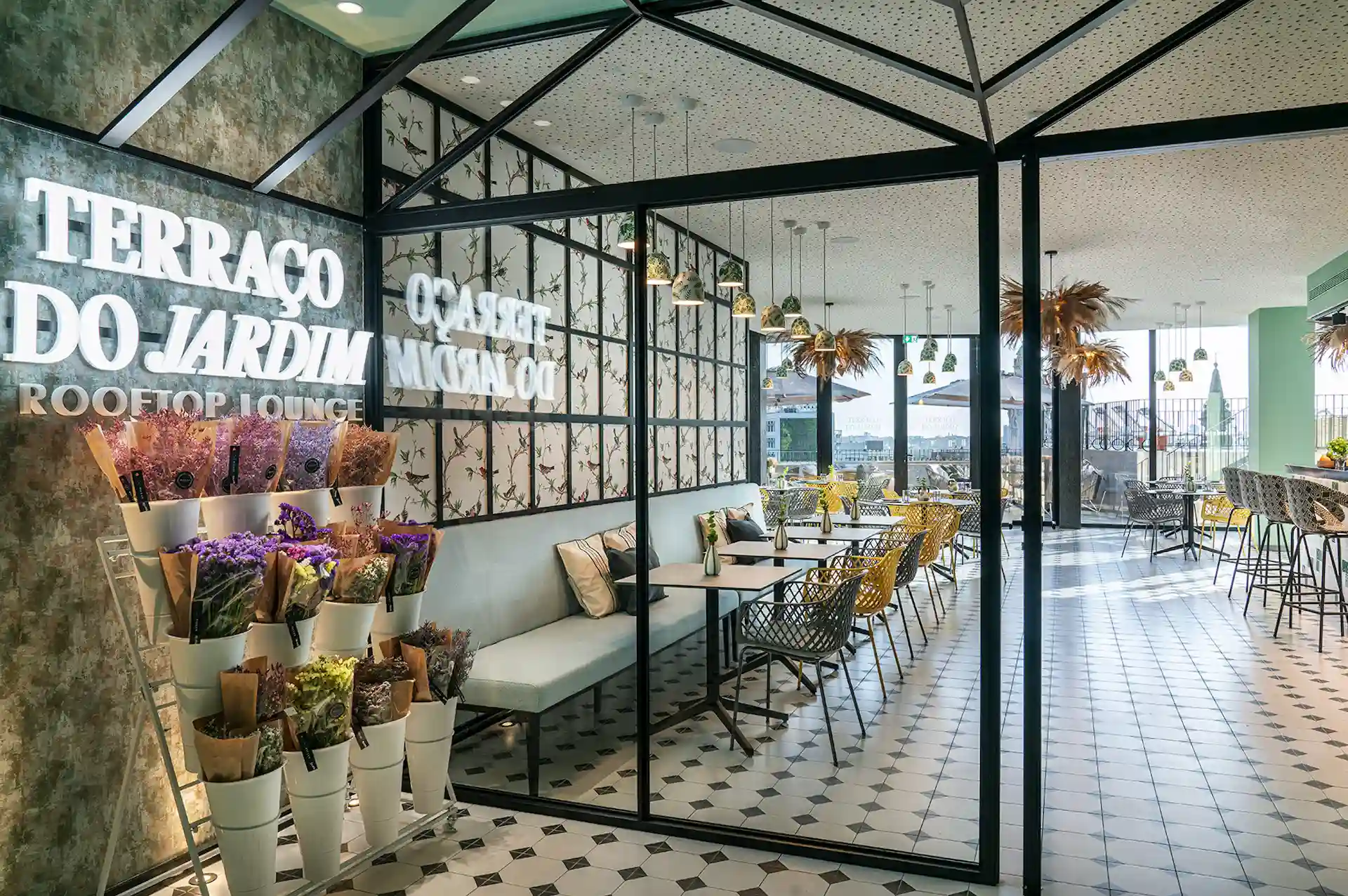 Terraço do Jardim, en el hotel Vincci Bonjardim