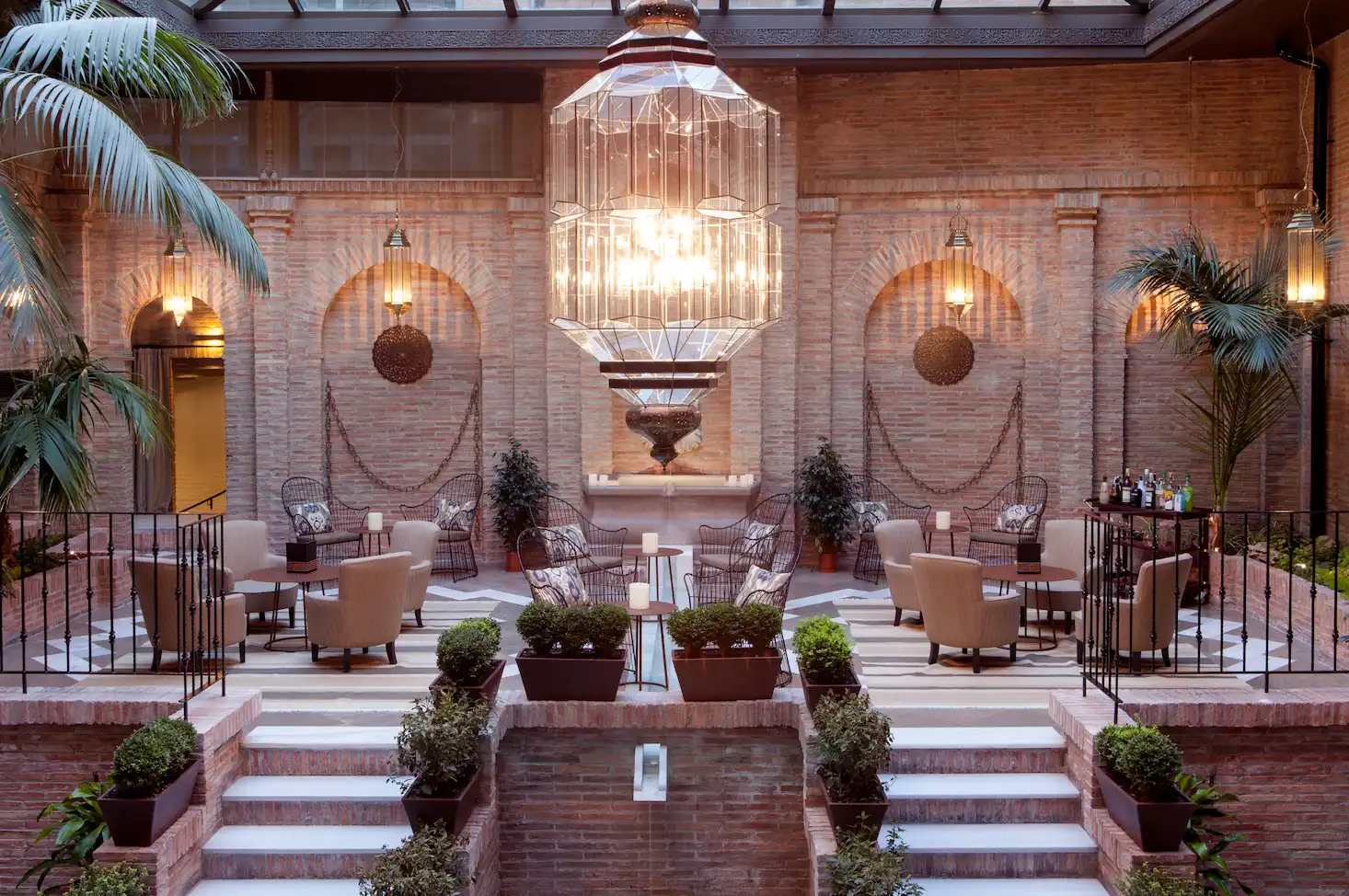 Patio del hotel Vincci Albayzín