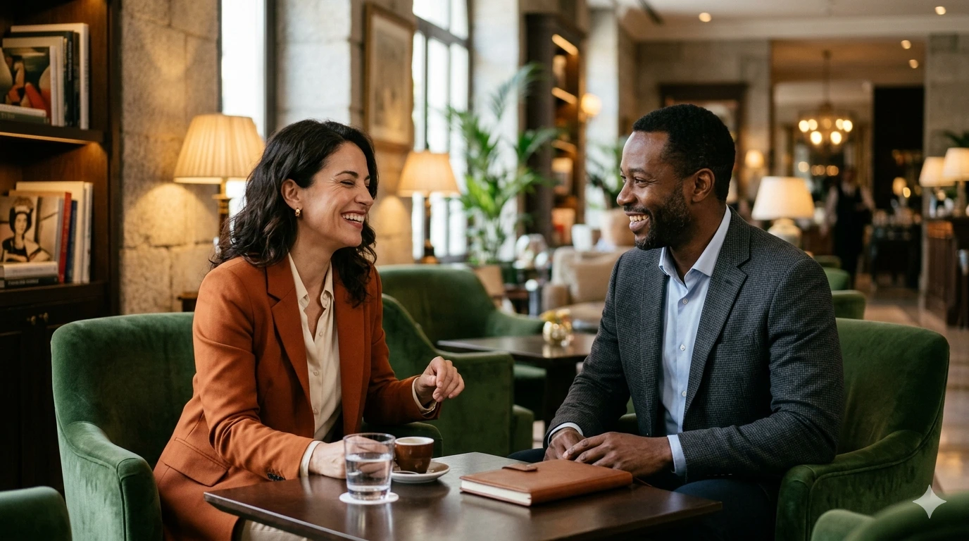 Authentic connection built on trust and genuine communication.
