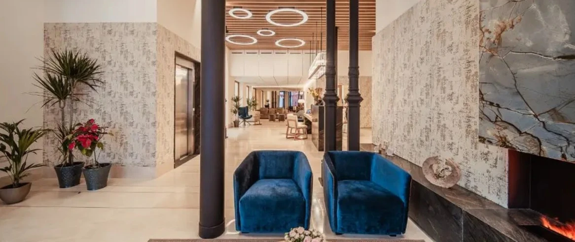 Lobby at Vincci Unuk Hotel