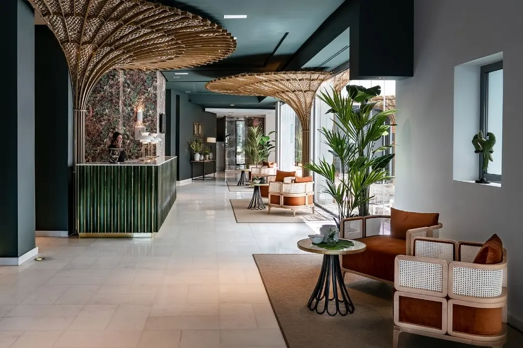 Recepción del Hotel Vincci Selección La Posada del Patio