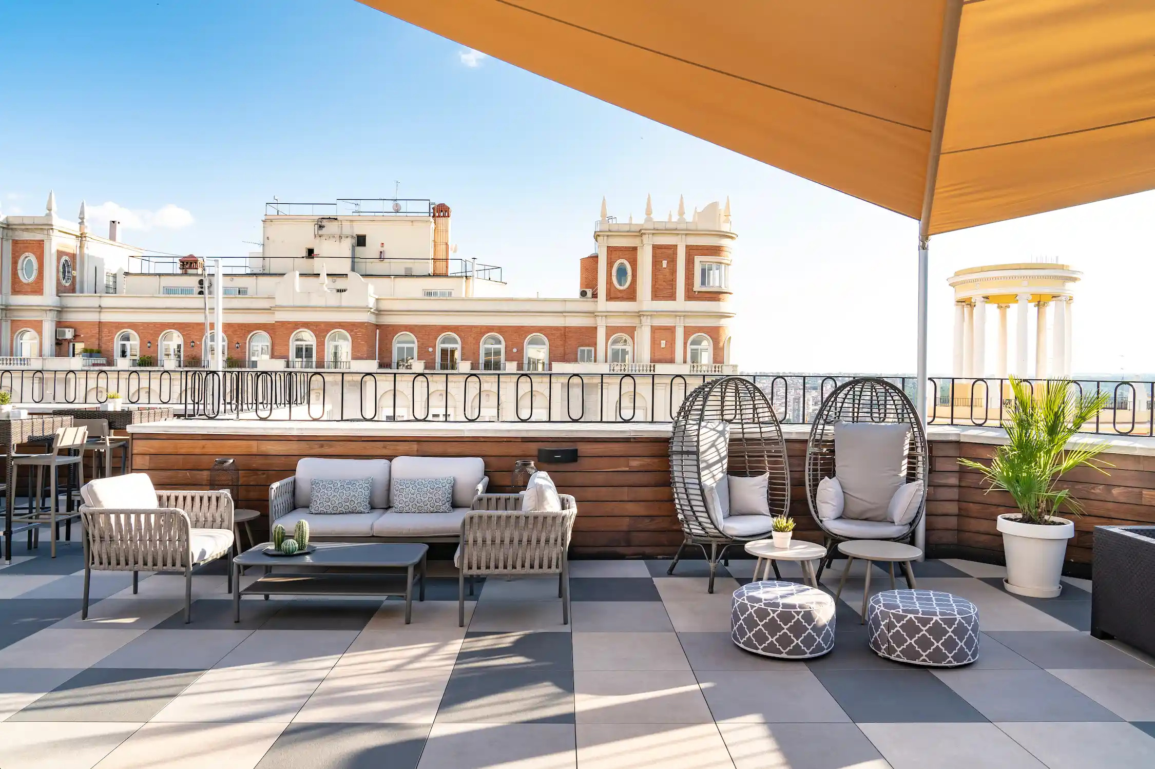Terraza del Hotel Vincci Vía 66 4*