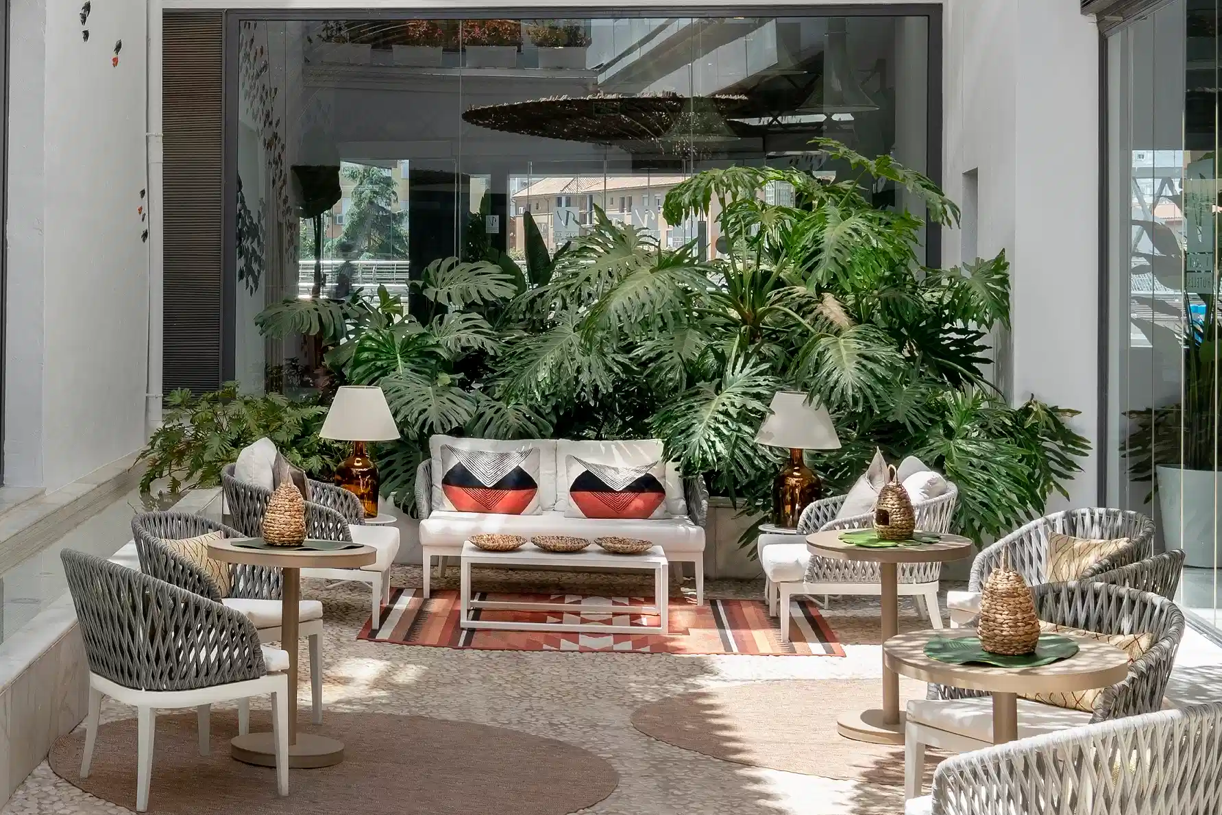Patio del Hotel Vincci Selección Posada del Patio 5*