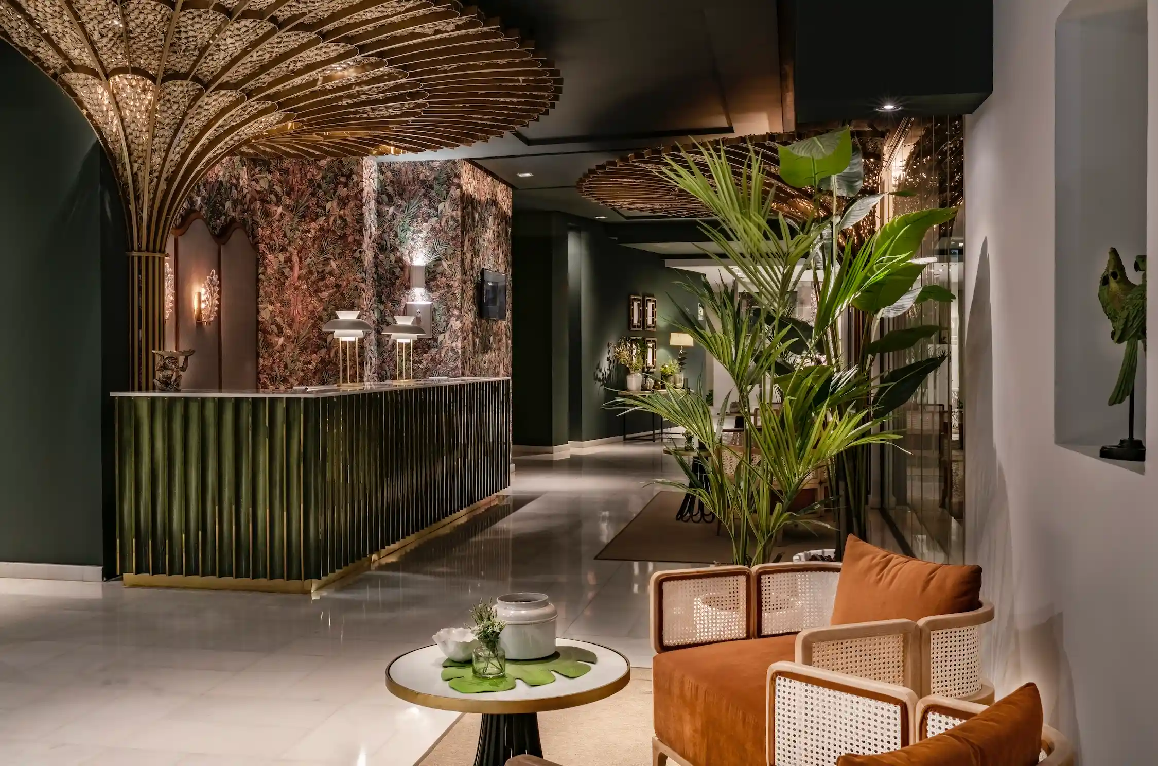 Recepción del Hotel Vincci Selección Posada del Patio 5*