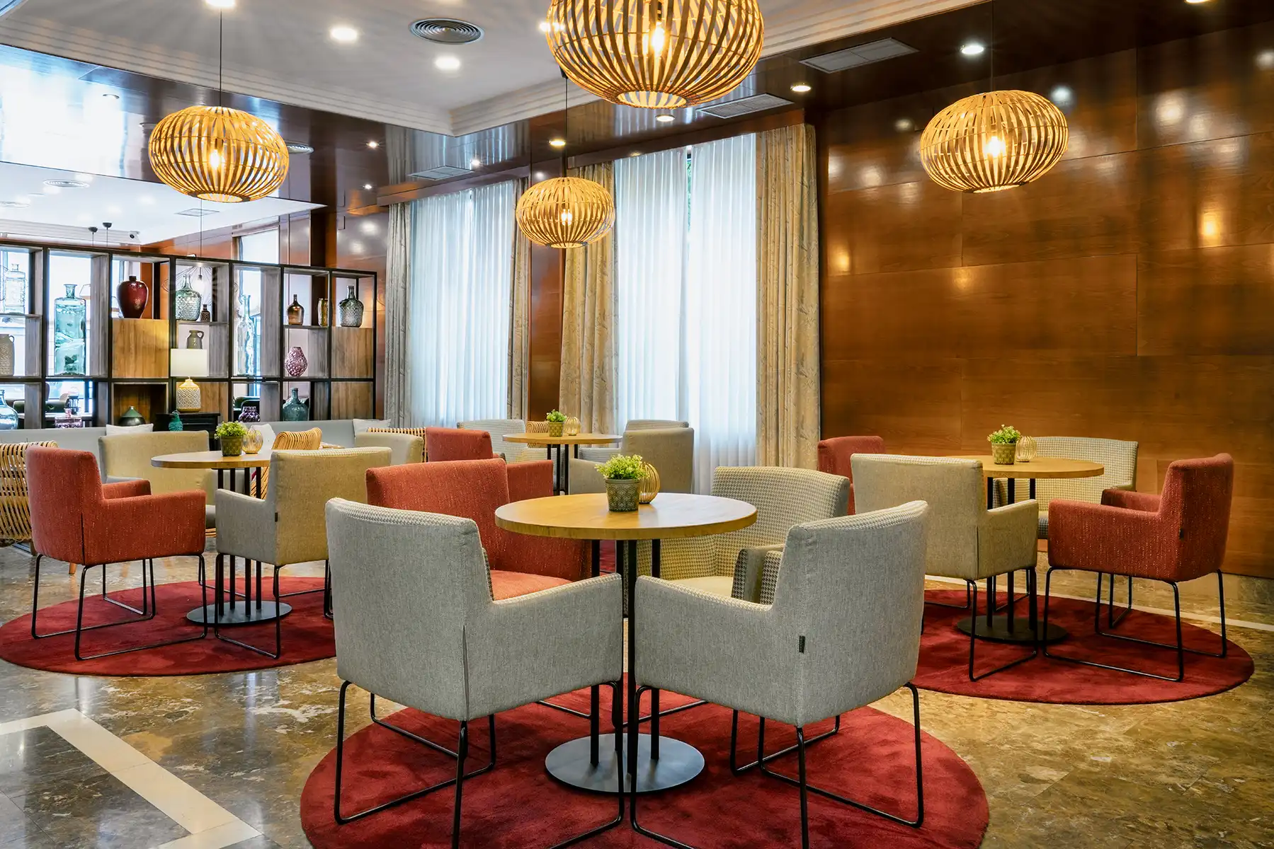 Lobby bar at Hotel Vincci Ciudad de Salamanca 4*