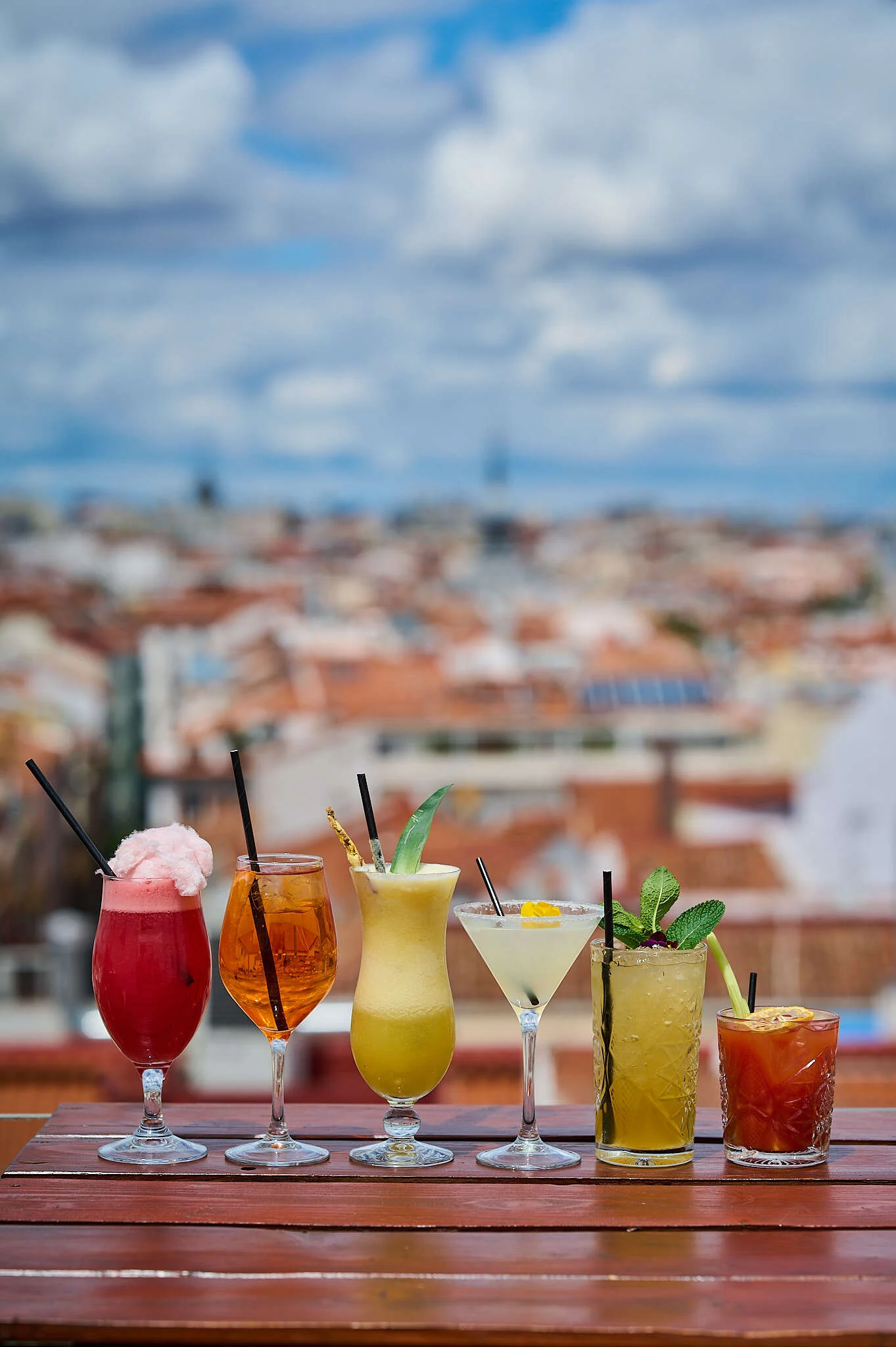 Cocktails at The Mint Roof