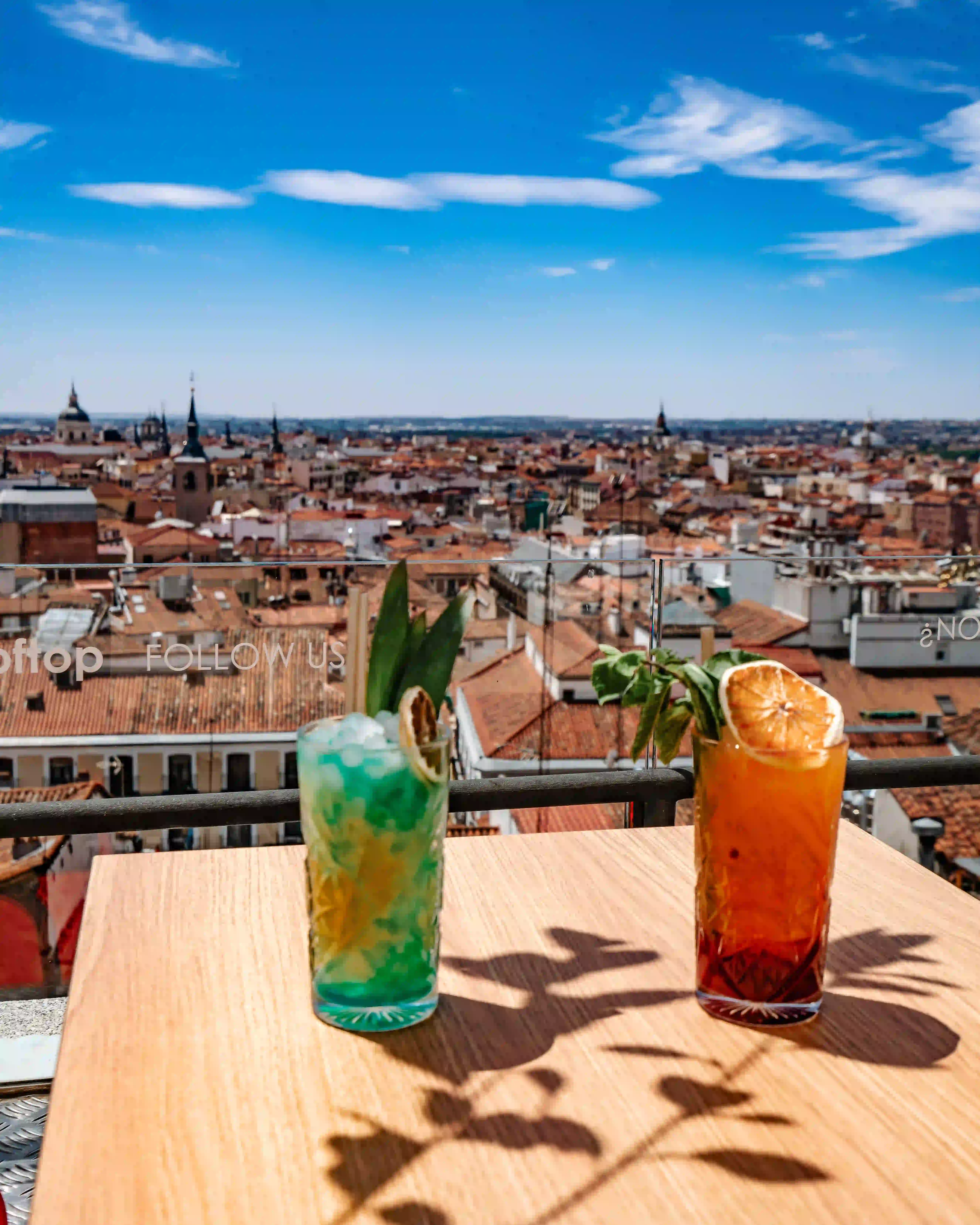 Capitol Rooftop cocktails
