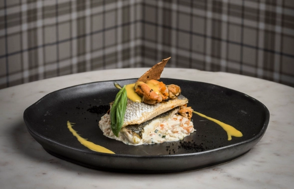 Baked Sea Bass