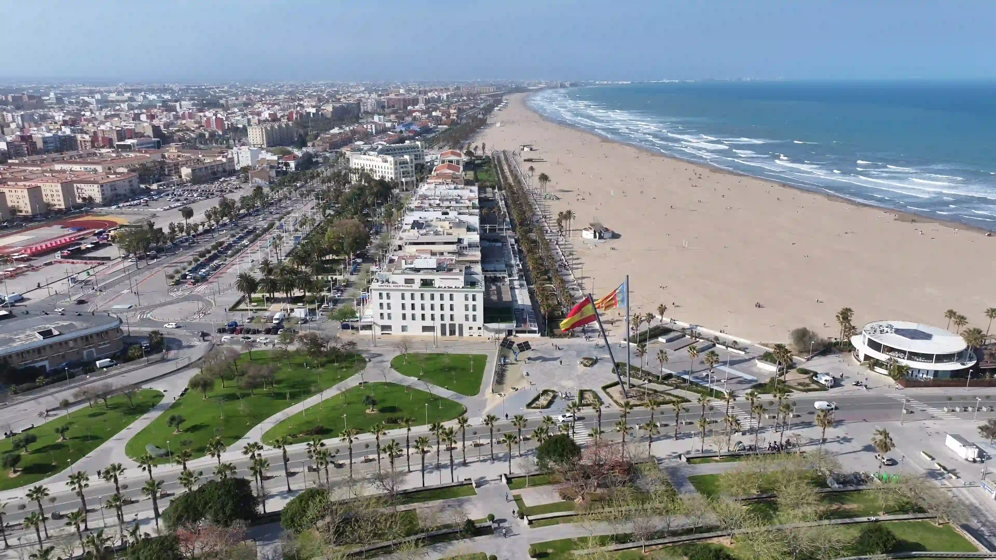 Playa de Las Arenas en Valencia