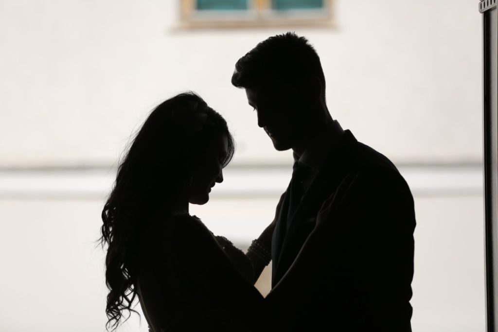 foto de una pareja romántica