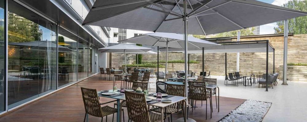 terraza oriental Vincci marítimo