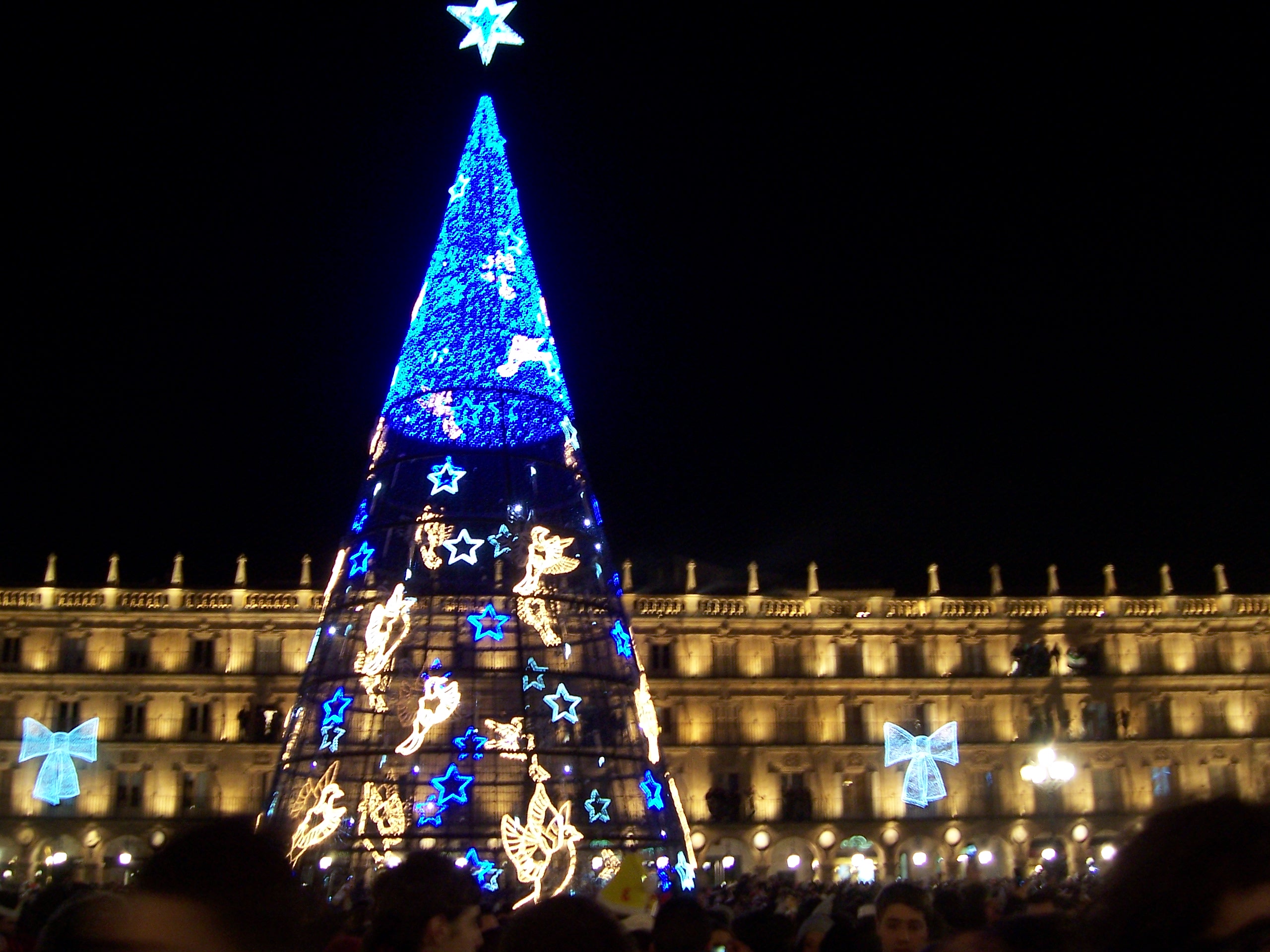 Árbol de Navidad Plaza Mayor de Salamanca