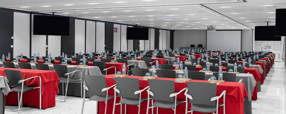 Hoteles de negocios Vincci Soma 4* sala de conferencias