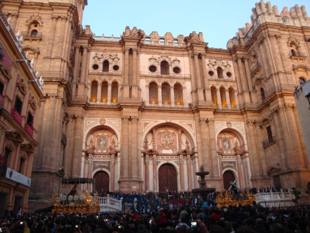 Acto de liberación de un preso por la Cofradía de Nuestro Padre Jesús el Rico de Málaga