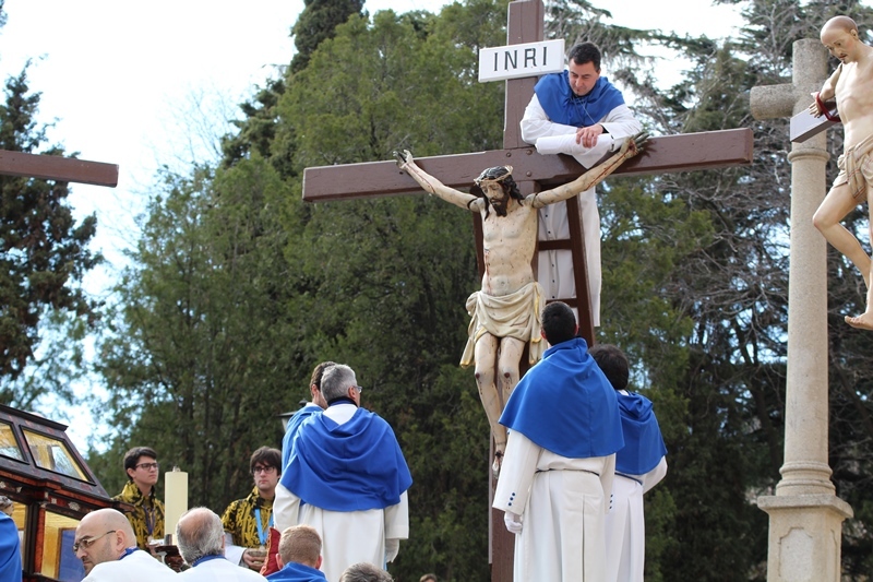 Acto del Descendimiento en Salamanca
