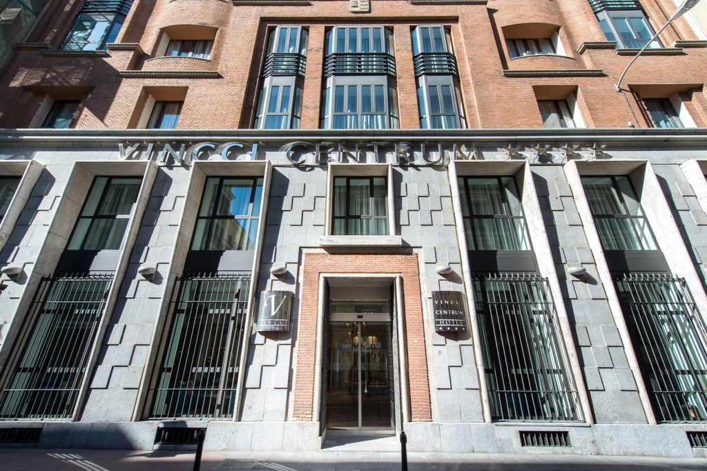 Fachada del hotel Vincci Centrum de Madrid
