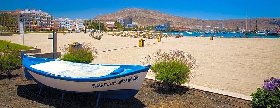 Playa de Los Cristianos en Arona
