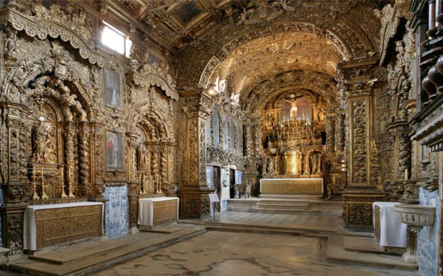 Interior del Monasterio de Jesús de Aveiro