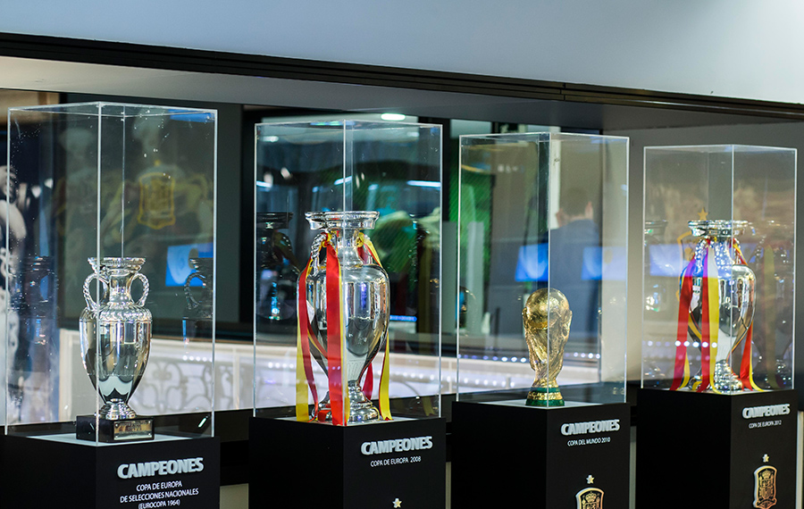 Copas de la Selección Española de fútbol