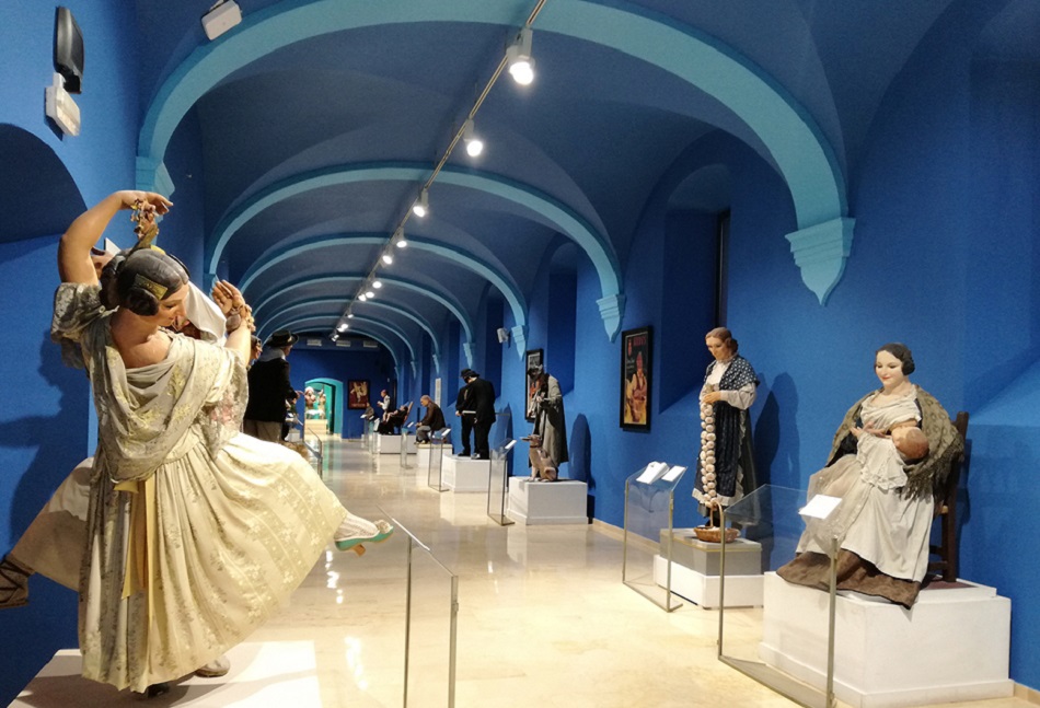 Ninots en el Museo Fallero de Valencia