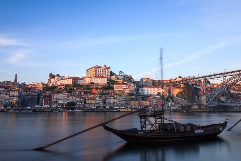 oporto desde el rio