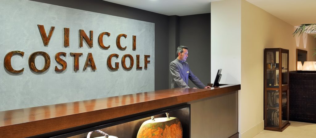 Recepción Vincci Costa Golf