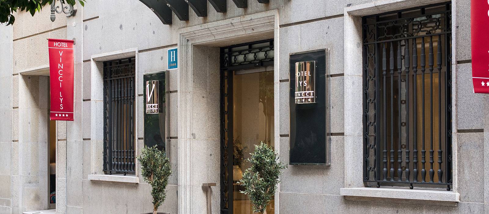 Fachada del hotel Vincci Lys de Valencia