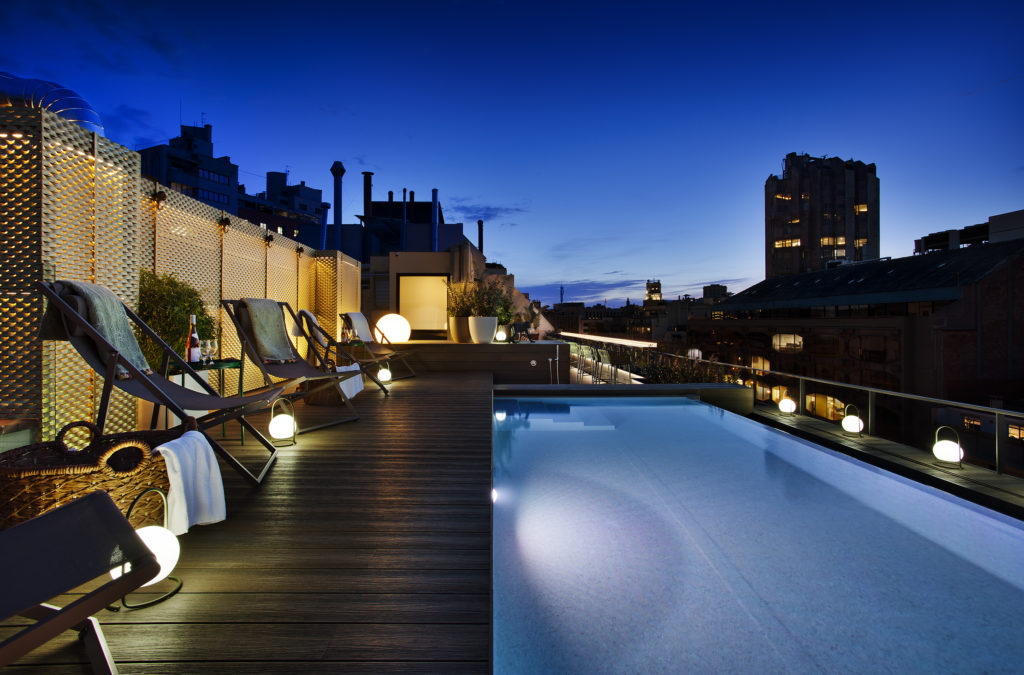 Piscina terraza La Galana