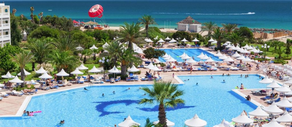 piscina del hotel vincci marillia en túnez