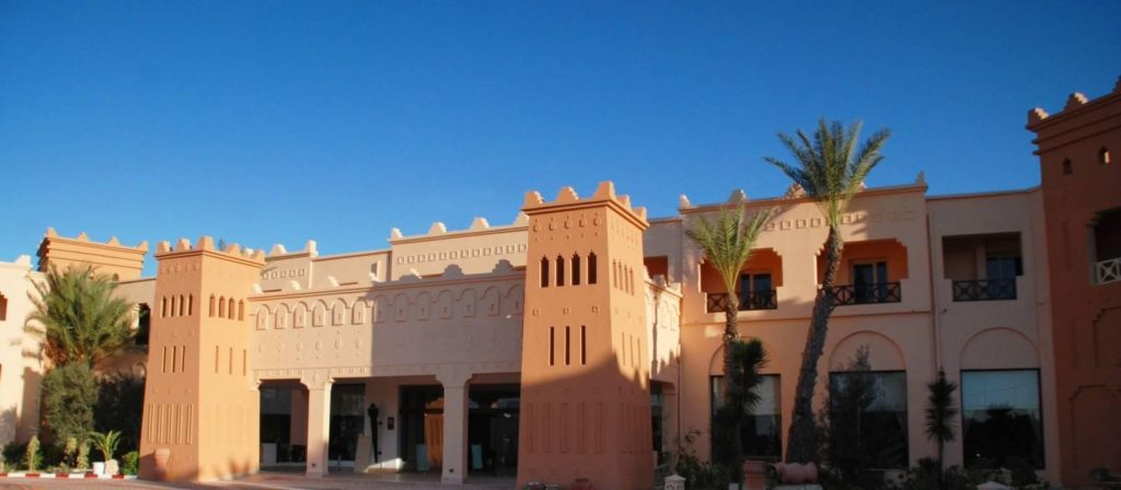 fachada del hotel vincci safira palms en túnez