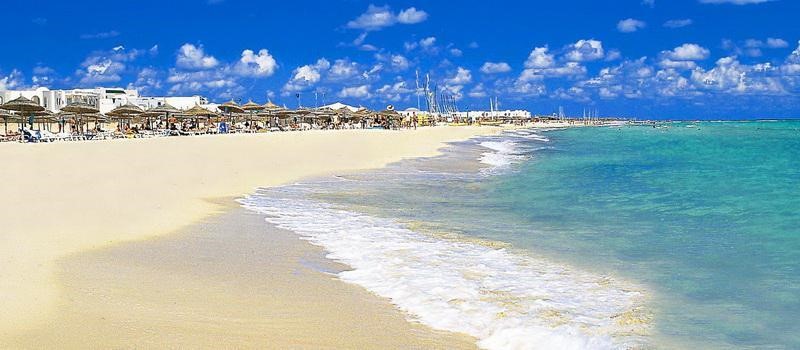 playas de hammamet en túnez