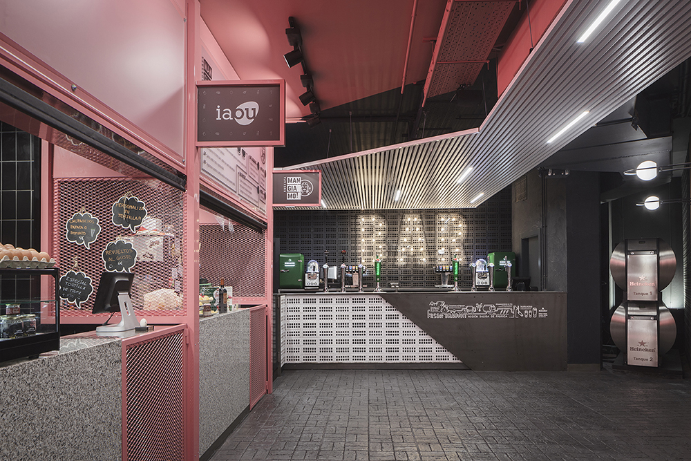 gastronomía dentro del Mercado San Valero de Valencia