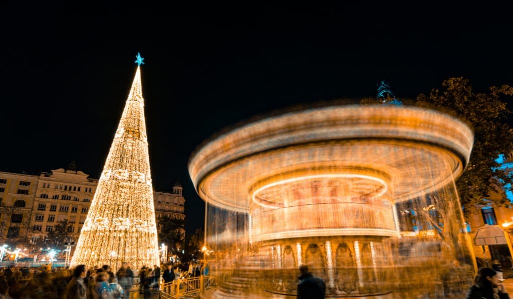 árbol de Navidad en Valencia