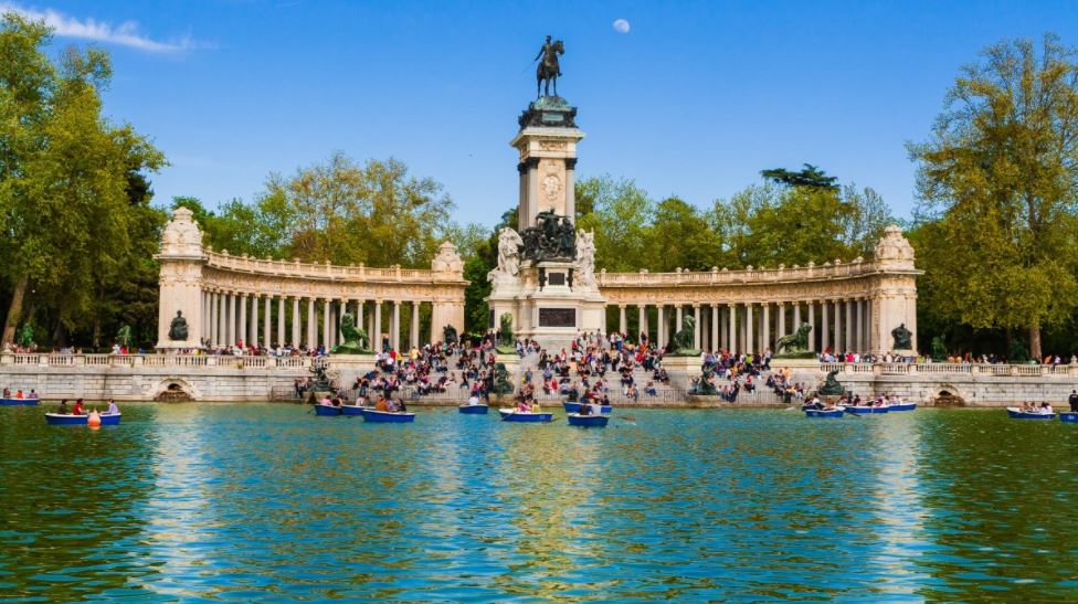 parque retiro madrid