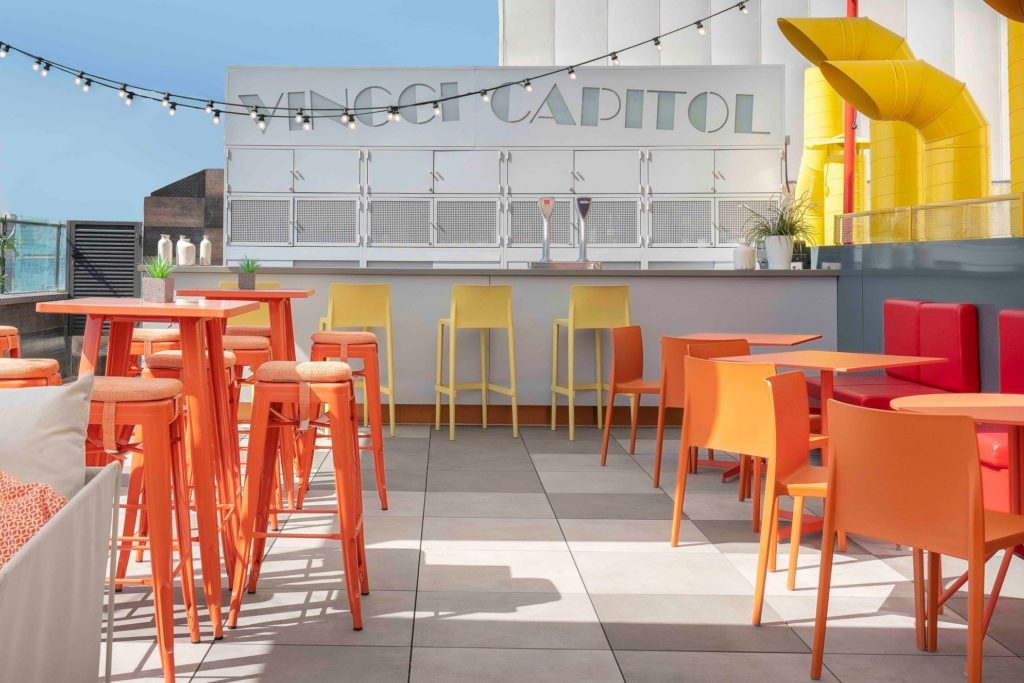 Terraza en Madrid Capitol Rooftop