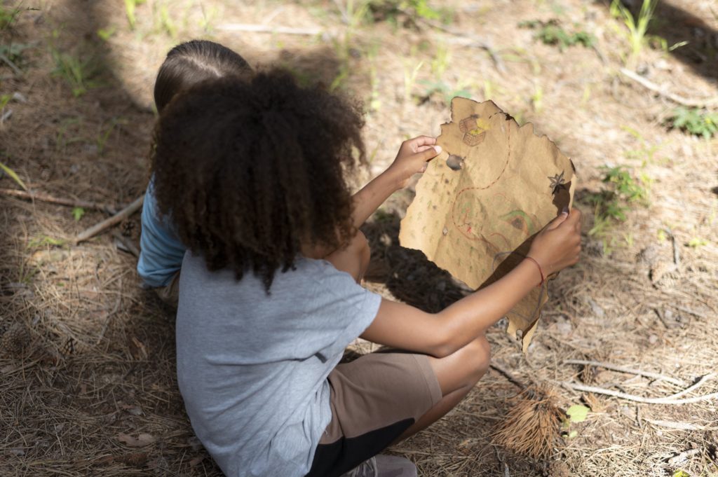 Actividades para niños en hoteles, búsqueda del tesoro