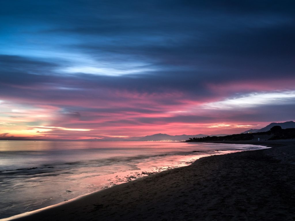 Día Mundial de la Fotografía atardecer en Marbella