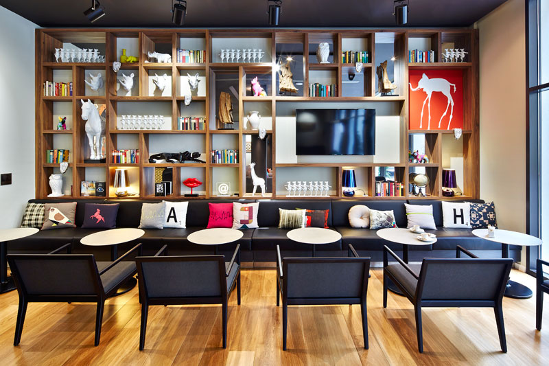 Espacio interior Vincci Gala Barcelona