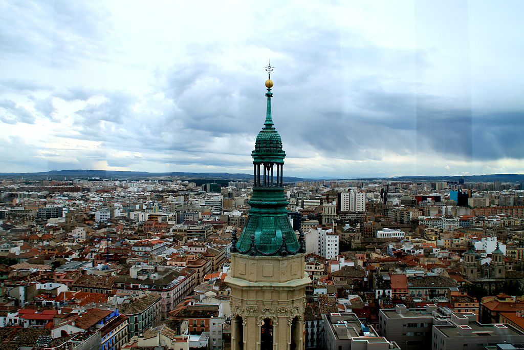 Vistas panorámicas desde la Torre del Pilar