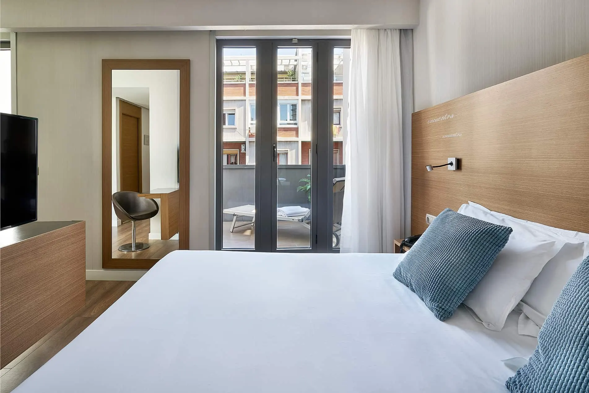 Habitación del Hotel Vincci Zaragoza Zentro 4*